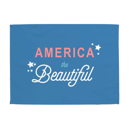 America The Beautiful Banner - littlelightcollective