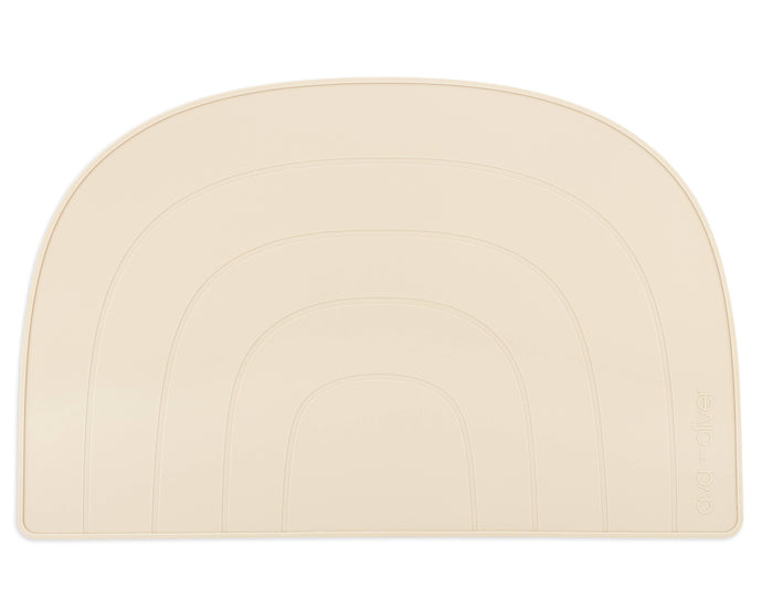 Rainbow Placemat | Coconut - littlelightcollective