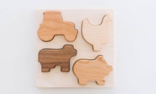 Load image into Gallery viewer, Chunky Farm Wooden Puzzle - littlelightcollective