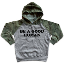 Load image into Gallery viewer, Good Human Pullover Hoodie - littlelightcollective