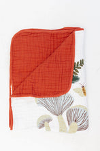 Load image into Gallery viewer, Pre-Order Large Mushroom Throw Blanket - littlelightcollective