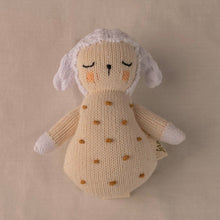 Load image into Gallery viewer, Handmade Fair Trade Rattle - Lamb - littlelightcollective