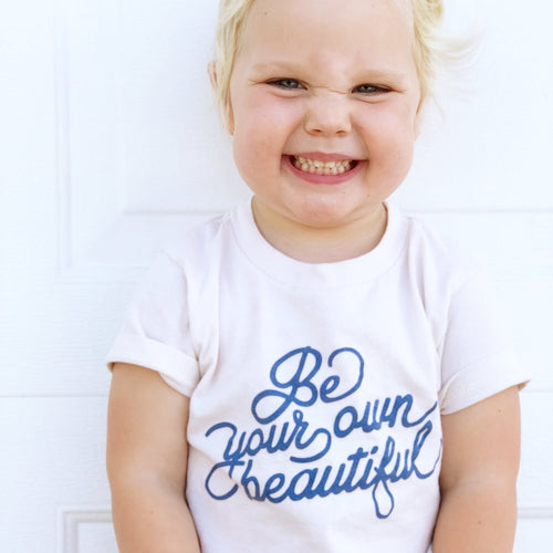 Be Your Own Beautiful Kids Tee - littlelightcollective