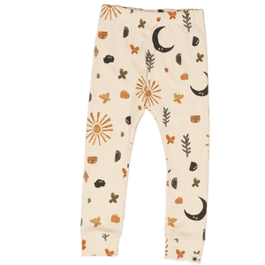 'Atmos-Folk' Organic Cotton Leggings - littlelightcollective