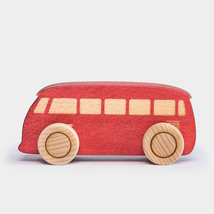 Bus Car • Red - littlelightcollective