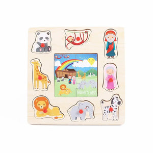 Noah's Ark - Peg/Jigsaw Puzzle - littlelightcollective