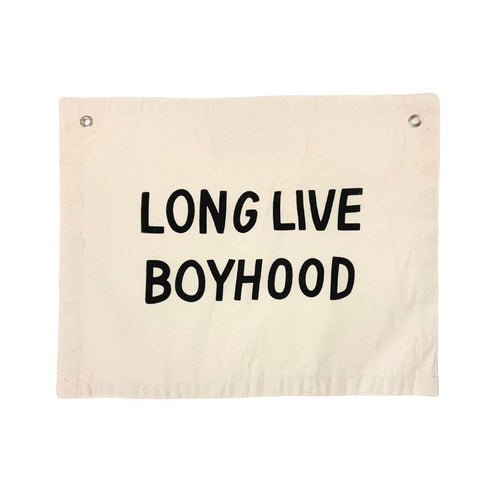 Imani Collective - Long Live Boyhood Banner - littlelightcollective
