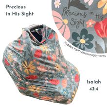 Load image into Gallery viewer, Multi-Use Carseat Nursing Cover: Covered in Faith - littlelightcollective