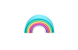 Pastel Rainbow Stacker - littlelightcollective