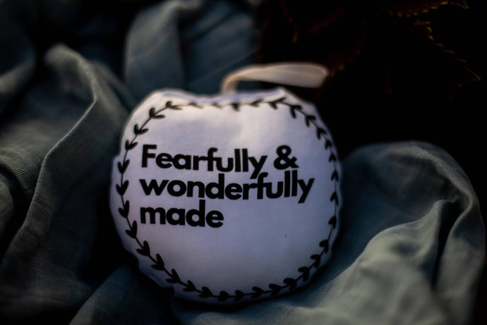 Fearfully & Wonderfully Made Rattle - littlelightcollective