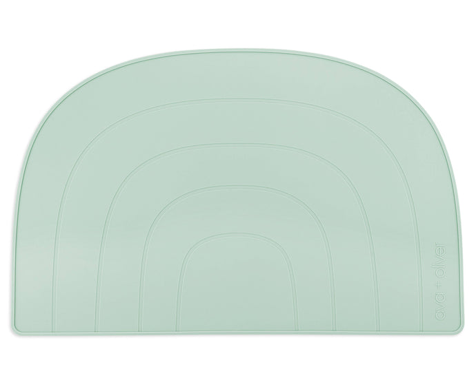 Rainbow Placemat | Mint - littlelightcollective