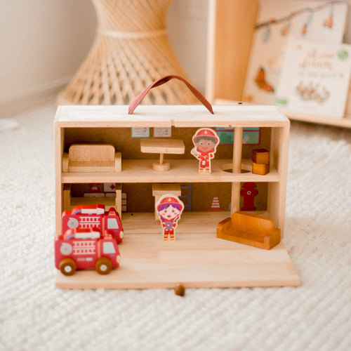 Portable fire station - littlelightcollective