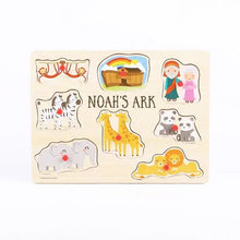 Load image into Gallery viewer, Noah&#39;s Ark - Peg Puzzle - littlelightcollective