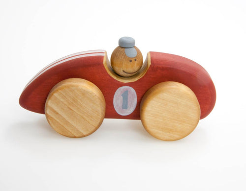Friendly Toys - Red Race Car Toy - littlelightcollective