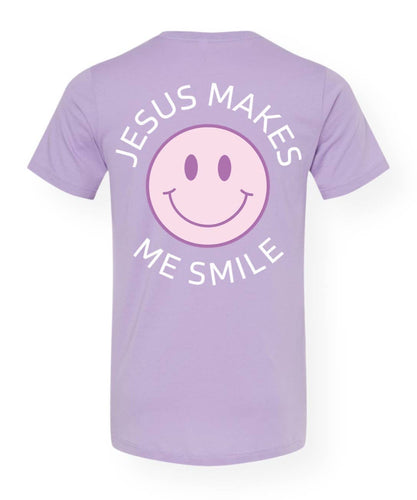 Jesus Makes Me Smile: X-Large - littlelightcollective