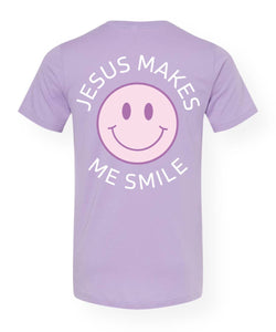 Jesus Makes Me Smile: X-Large - littlelightcollective