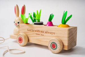 Pull-Along Bunny - littlelightcollective