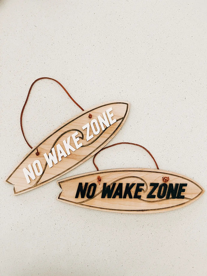 No Wake Zone Sign - littlelightcollective
