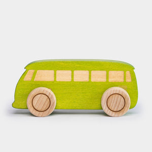 Bus Car • Green - littlelightcollective