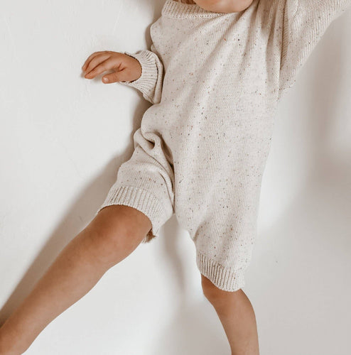 Sprinkle Knit Playsuit - littlelightcollective