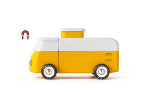 Magnetic Beach Bus Sunset - Camper Van + Surfboard - littlelightcollective