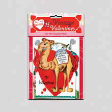 Load image into Gallery viewer, 15 Vintage Valentines: Be My Valentine! - littlelightcollective