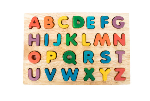 Capital Letter Puzzle - littlelightcollective