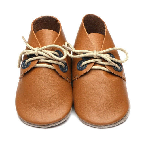 Inch Blue - Derby Caramel/Navy - littlelightcollective