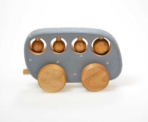 Friendly Toys - Blue Bus Toy - littlelightcollective