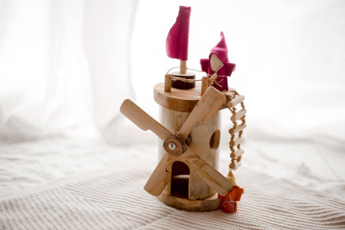 Wooden Windmill - littlelightcollective