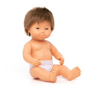 DS Baby Doll Caucasian Boy 15" (polybag) - littlelightcollective