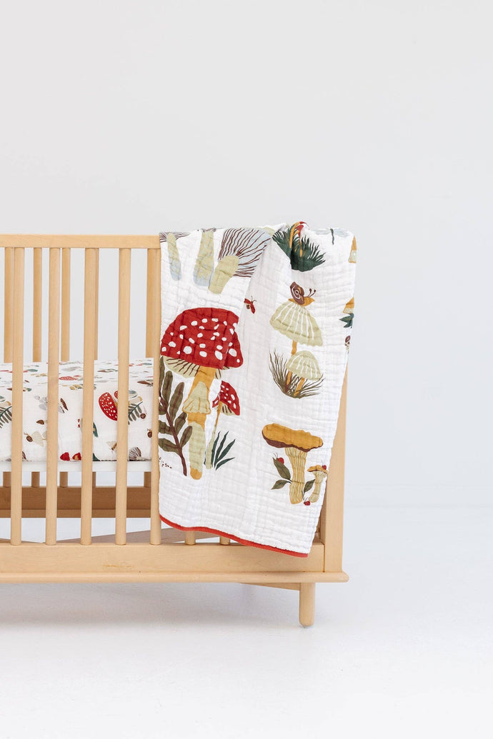 Pre-Order Mushroom Quilt - littlelightcollective