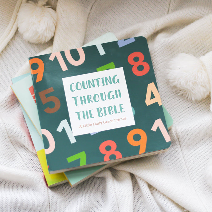 Counting Through the Bible Board Book - littlelightcollective