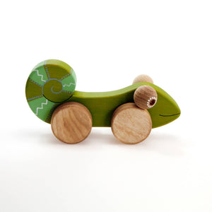 Friendly Toys - Chameleon Push and Pull Toy - littlelightcollective