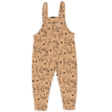 Load image into Gallery viewer, &#39;Eyes&#39; Organic Cotton Rib Dungarees Overalls - littlelightcollective