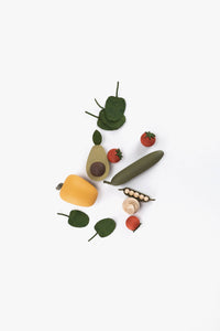 Wooden VegeTables Set | Vegetables Toys |Salad Food Play Set - littlelightcollective