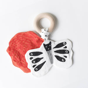 Crinkle Teether - Butterfly - littlelightcollective