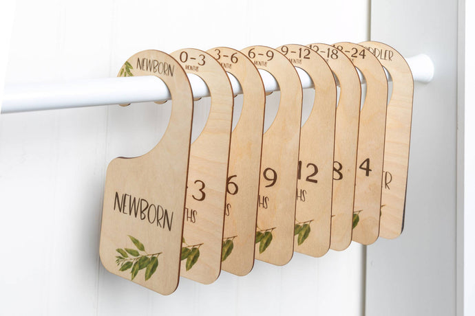 Mumsy Goose - Rustic Wood Closet Dividers - littlelightcollective