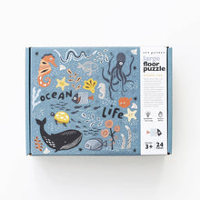 Load image into Gallery viewer, Ocean Life Floor Puzzle - littlelightcollective