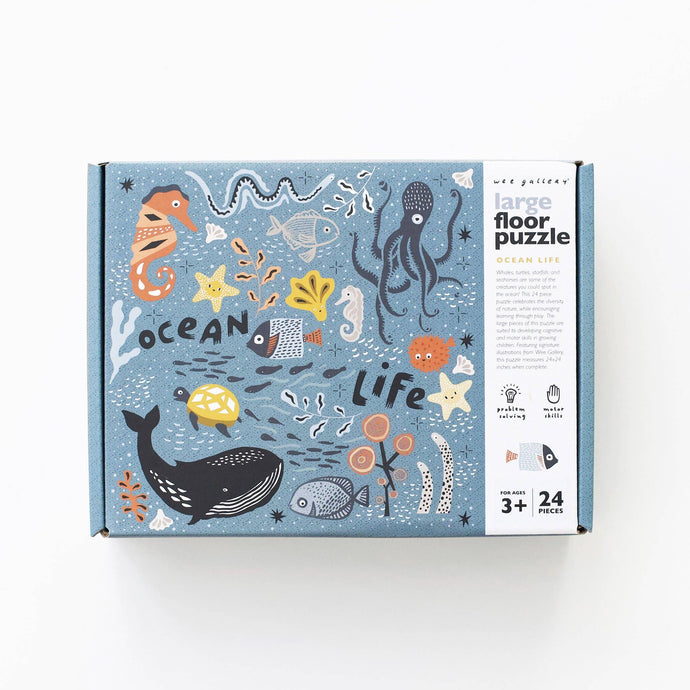 Ocean Life Floor Puzzle - littlelightcollective