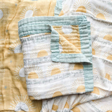 Load image into Gallery viewer, Luxury Double Sided Muslin Blanket - littlelightcollective