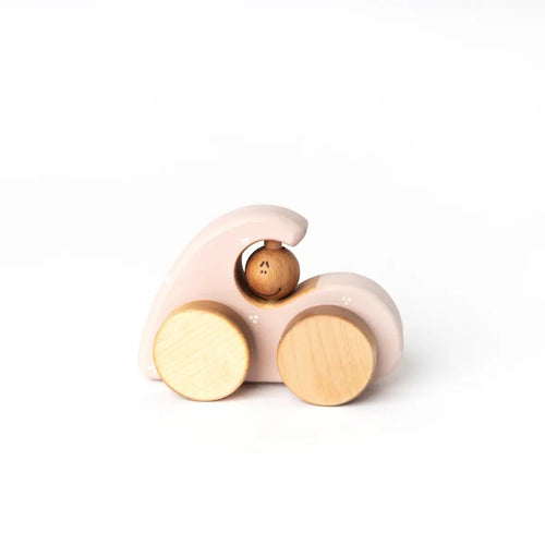 Wooden Beetle Car Toy - First Crush - littlelightcollective
