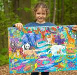 Load image into Gallery viewer, Planet Earth 100 Piece Puzzle - littlelightcollective
