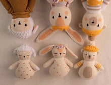 Load image into Gallery viewer, Handmade Fair Trade Rattle - Bunny - littlelightcollective