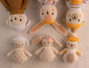 Handmade Fair Trade Rattle - Bunny - littlelightcollective