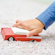 Load image into Gallery viewer, Wooden toy car - The Hot One - littlelightcollective