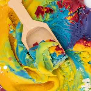 Over the Rainbow Play Dough - littlelightcollective