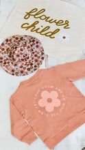 Load image into Gallery viewer, Let Love Grow Organic  Sweatshirt - Coral Pink - littlelightcollective