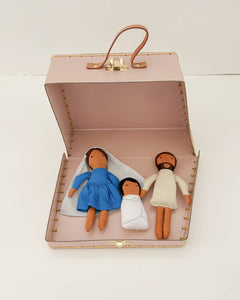 Pre-Order - Holy Family Mini Suitcase Dolls - littlelightcollective