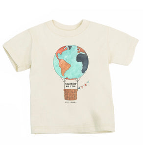 Together We Rise Organic T Shirt - littlelightcollective